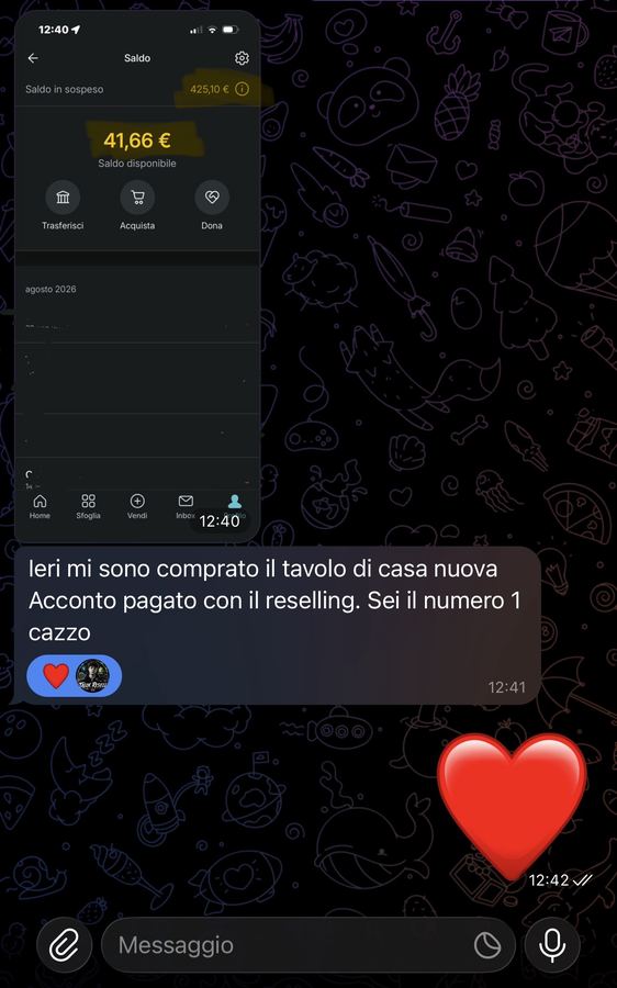 Recensione di uno studente Talox Resell